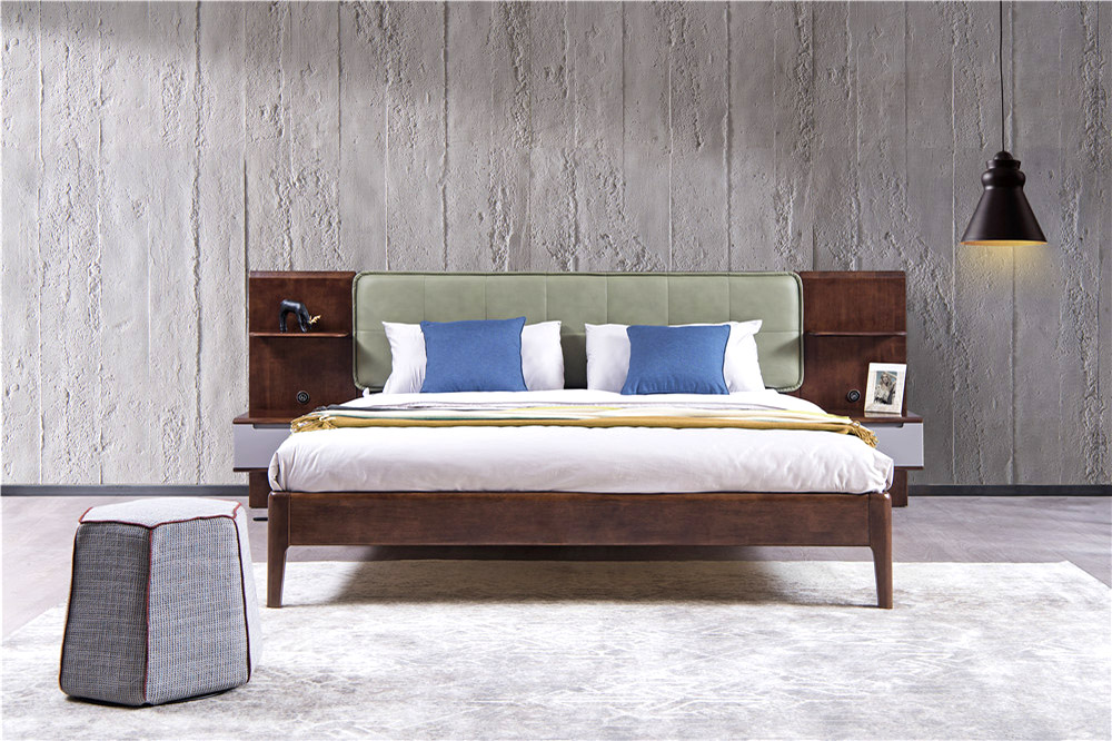 武汉森盛极简意式风格木图系列卧房家具